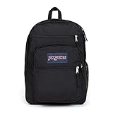 JanSport Big Student, Großer Rucksack, 38 L, 43 x 33 x 25 cm, 15in laptop compartment, Black