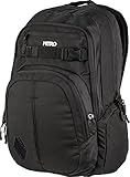 Nitro Chase Rucksack, Schulrucksack mit Organizer, Schoolbag, Daypack mit 17 Zoll Laptopfach, True Black, 35L