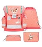 Belmil Classy Schulranzen Set 4 - teilig (403-13/AG/S) (Cute Doe)